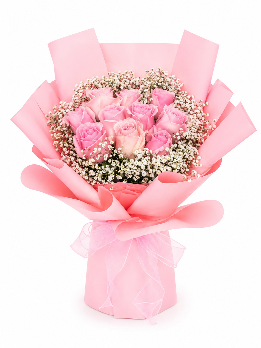 Blush Pink Rose Bouquet